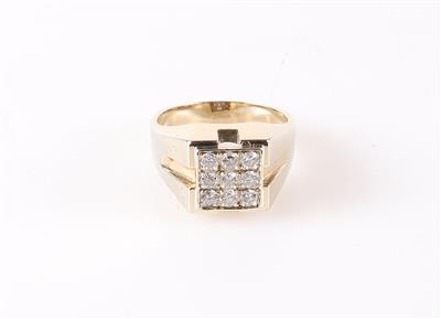 Brillant Ring zus. ca.0,45 ct - Schmuck und Uhren