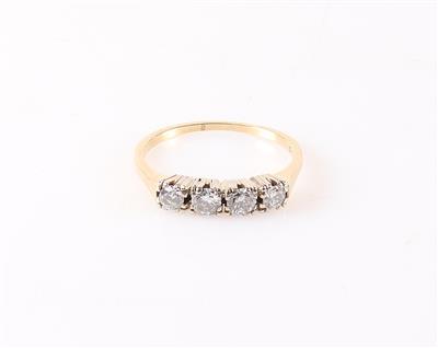 Brillant Ring zus. ca.0,65 ct - Klenoty a Hodinky