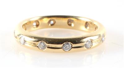 Brillant Memoryring zus. ca. 0,40 ct - Schmuck und Uhren