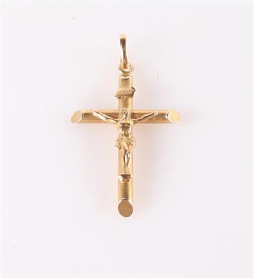 Kreuzanhänger mit Korpus - Gioielli e orologi