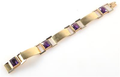 Amethyst Armkette - Klenoty a Hodinky