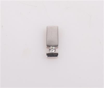 Brillant Anhänger ca. 0,10 ct - Klenoty a Hodinky