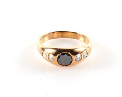 Brillant Ring zus. 1,20 ct - Jewellery and watches