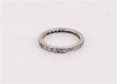 Diamant Memoryring zus. 0,55 ct - Klenoty a Hodinky