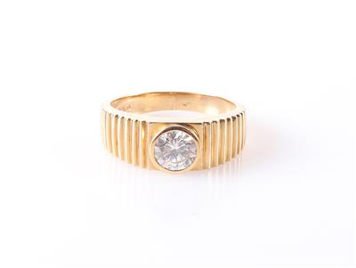 Brillantsolitär ca. 0,70 ct - Jewellery and watches