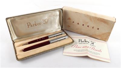 Parker "51" Set (2 Stück) - Jewellery, watches and writing implements