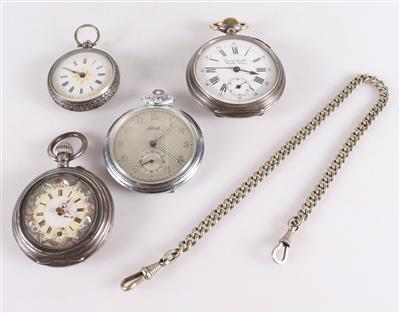 Konvolut Taschenuhren (4 Stück) - Schmuck und Uhren