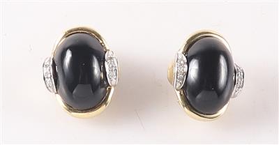 Onyx Diamantohrclips - Jewellery and watches