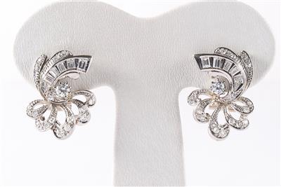 Brillant Diamant Ohrclips zus. ca. 1,25 ct - Gioielli e orologi