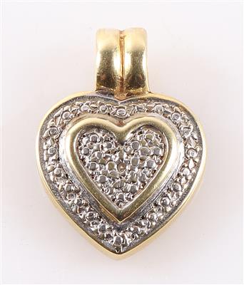 Diamant Herzanhänger - Jewellery and watches