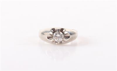 Brillantsolitärring ca.0,50 ct - Schmuck und Uhren