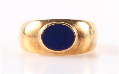 Lapis Lazuli (beh.) Ring - Klenoty a Hodinky