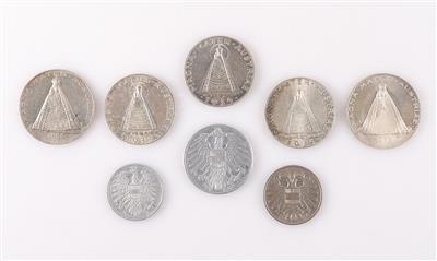 Sammlermünzen/Medaillen (8 Stück) - Klenoty a Hodinky
