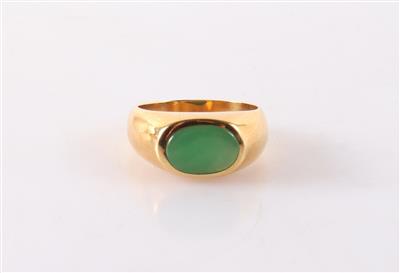 Ring mit behandelter Jade - Jewellery and watches