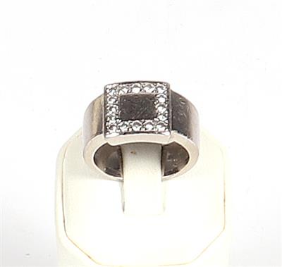 Brillant Damenring zus. ca. 0,45 ct - Klenoty a Hodinky