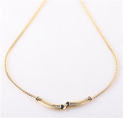 Brillant Saphir Collier - Klenoty a Hodinky