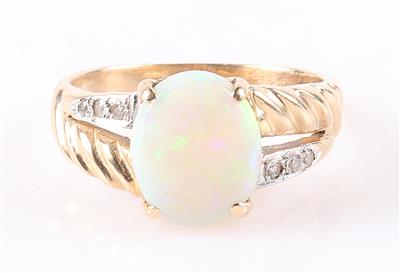 Opal Brillant Damenring - Jewellery and watches