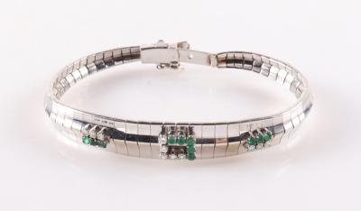 Diamant Smaragd Armkette - Šperky a hodinky