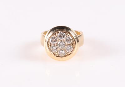 Brillant Ring zus. ca.1,20 ct - Herbstauktion, Schmuck und Uhren