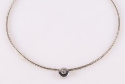 Brillantsolitärcollier ca. 0,25 ct - Herbstauktion, Schmuck und Uhren