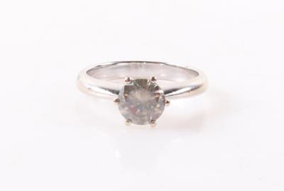 Behandelter Brillantsolitär Ring ca. 1,35 ct - Klenoty a Hodinky