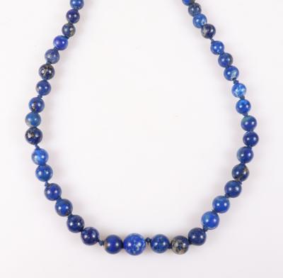 Lapis Lazuli (beh.) Halskette - Klenoty a Hodinky