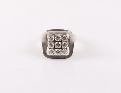 Brillant Damenring zus. 0,98 ct (grav.) - Christmas Auction Jewellery and Watches