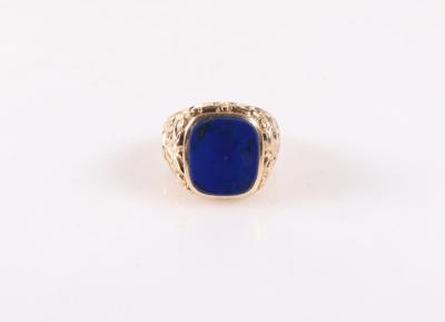 Lapis Lazuli (beh.) Ring - Schmuck und Uhren
