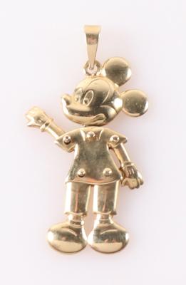 Original Walt Disney Anhänger"Micky Mouse" - Klenoty a Hodinky