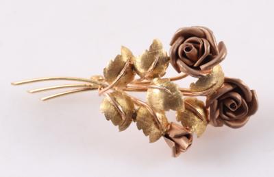 Brosche "Wiener Rose - Jewellery and watches