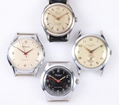 Konvolut Armbanduhren (4) - Schmuck und Uhren
