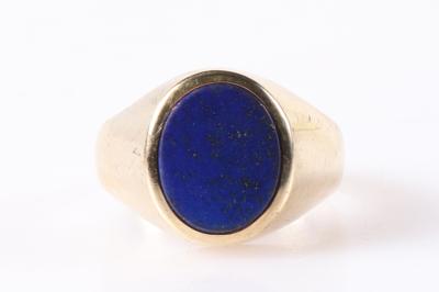 Lapis Lazuli (beh.) Ring - Jewellery with focus on silver