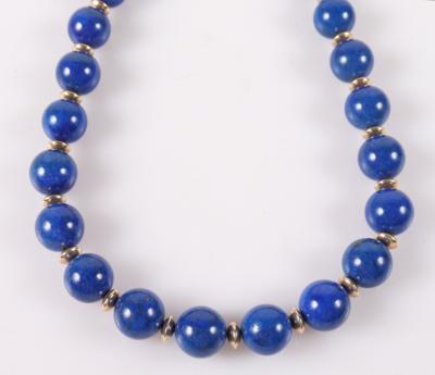 Lapis Lazuli (behandelt) Halskette - Spring auction jewelry and watches