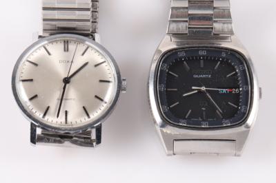 2 Armbanduhren "Seiko"/"Doxa" - Schmuck und Uhren