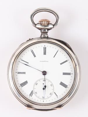Deutsche Anker-Uhr Glashütte Taschenuhr um 1900 - Schmuck und Uhren