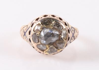 Diamant Ring zus. ca. 0,55 ct - Jewellery and watches