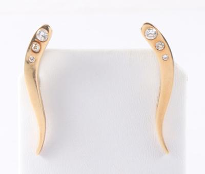 Brillant Diamantohrgehänge zus. ca. 0,75 ct - Gioielli e orologi