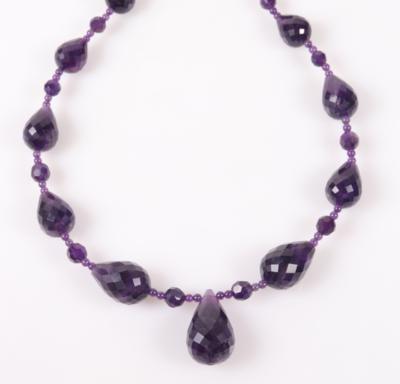 Amethyst Collier - Autumn auction jewellery and watches