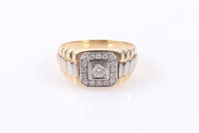 Brillantring zus. ca. 0,30 ct - Herbstauktion Schmuck & Uhren