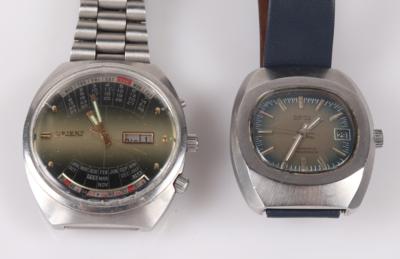 2 Armbanduhren "Orient Perpetual Calendar"/"Osco" - Schmuck und Uhren