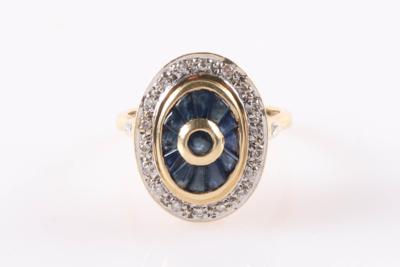 Brillant Saphir Damenring - Jewellery and watches