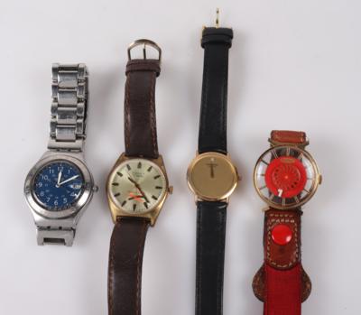 Konvolut Armbanduhren (4) - Jewellery and watches