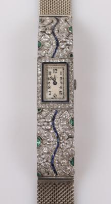 OMEGA Brillant/Diamant Damenarmbanduhr zus. ca.3,00 ct - Schmuck und Uhren