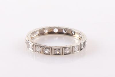 Diamant Memoryring zus. ca. 0,40 ct - Schmuck und Uhren