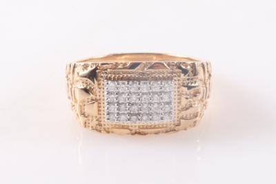 Brillant Ring zus. 0,33 ct (graviert) - Gioielli e orologi