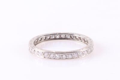 Brillant Memory Ring zus. ca. 0,60 ct - Klenoty a Hodinky