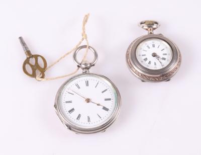 2 Damen-Taschenuhren - Gioielli e orologi