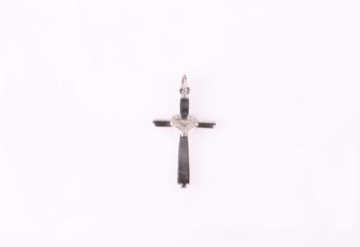 Brillant Anhänger "Kreuz" - Jewellery and watches