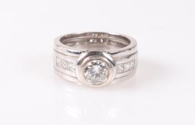Brillant Diamantring zus. 1,44 ct (grav.) - Schmuck und Uhren Frühjahrs-Auktion Teil I