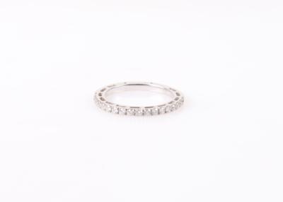 Brillant Memoryring zus. ca. 0,35 ct - Jewellery and watches